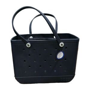 Bogg Bag Original Tote XL Lightweight Waterproof Washable Navy Blue Beach NWT
